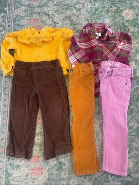 Girls's Fall Color themed Lot